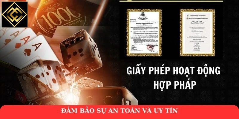 Đảm bảo sự an toàn và uy tín