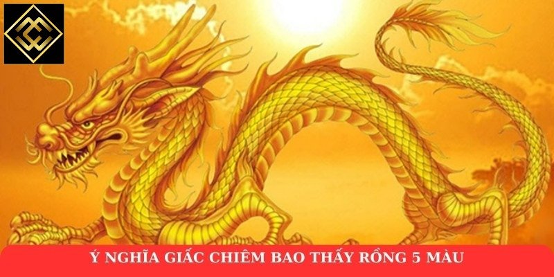 Ý nghĩa giấc chiêm bao thấy rồng 5 màu